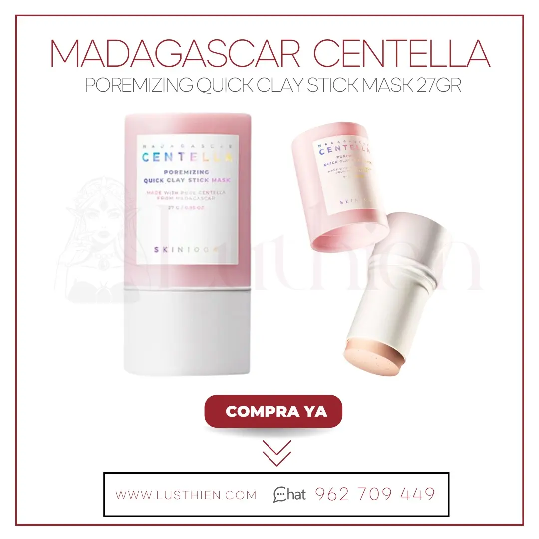 Madagascar Centella Poremizing Quick Clay Stick Mask 27gr