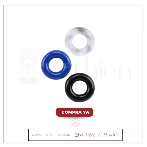 Anillos para el Pene Donut Rings - Chisa - Imagen 3