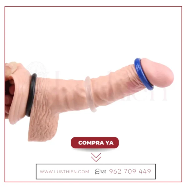 Anillos para el Pene Donut Rings - Chisa - Imagen 2