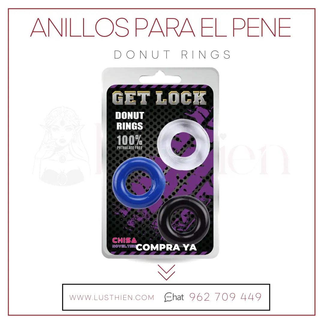 Anillos para el Pene Donut Rings - Chisa