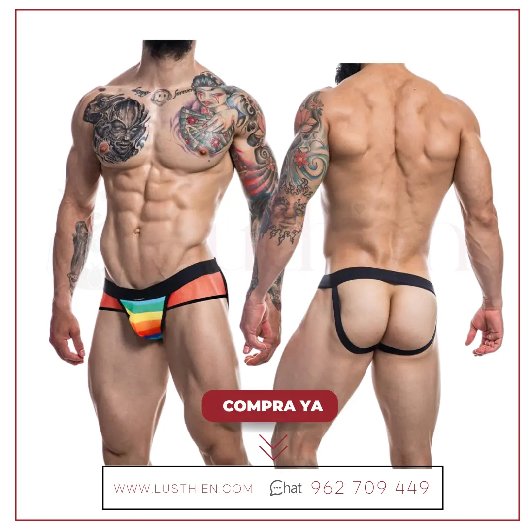Suspensorio Jockstrap Arcoiris Rainbow