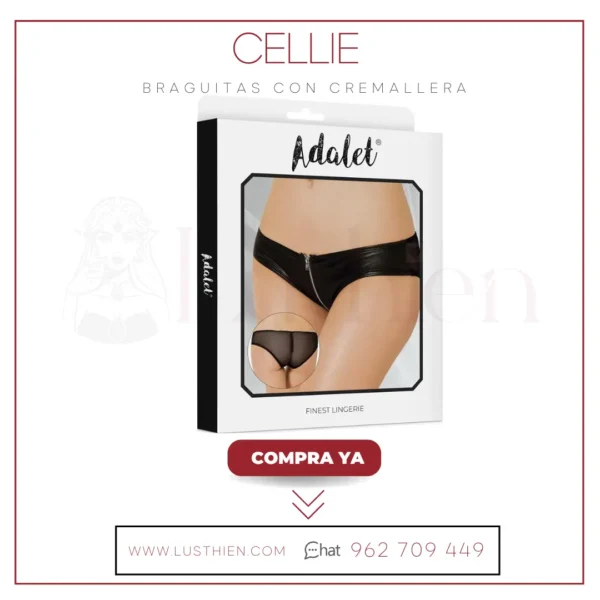 Cellie Braguitas con Cremallera - Imagen 2