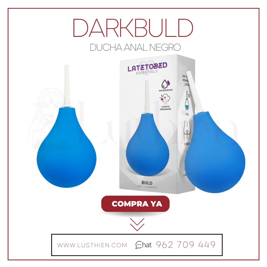 Buld Ducha Anal Azul