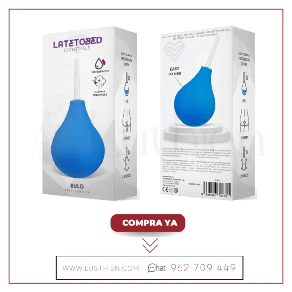 Buld Ducha Anal Azul - Imagen 2