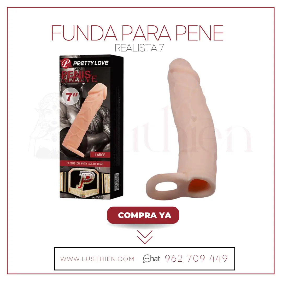 Funda para Pene Realista 7"