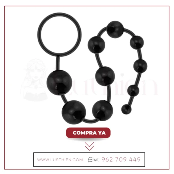G.Flex Bolas Tailandesas Flexibles Negro - Imagen 2