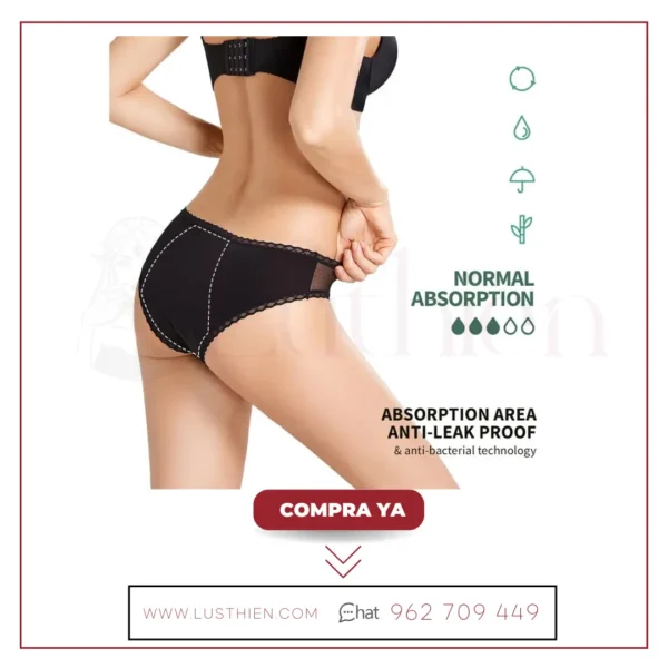 Gaia Braguita Menstrual Normal - Imagen 2