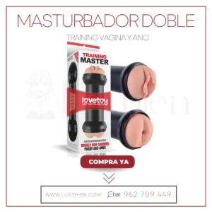 Masturbador Doble Training Vagina y Ano