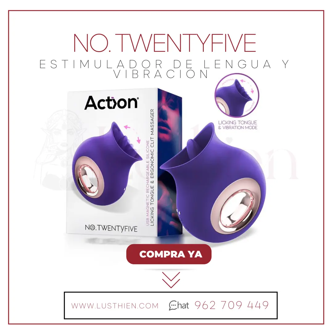 TwentyFive Estimulador de Lengua y Vibración