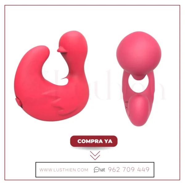 Swamson Dedal Patito Estimulador USB Silcona Rose - Imagen 2