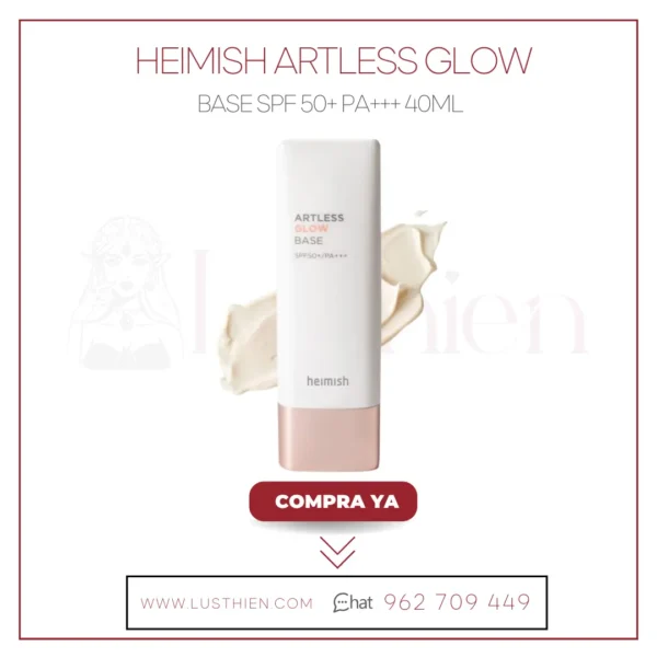 Heimish Artless Glow Base SPF 50+ PA+++ 40ml