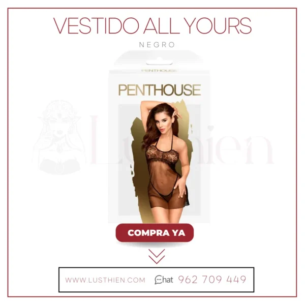 Vestido All Yours Negro - Imagen 2